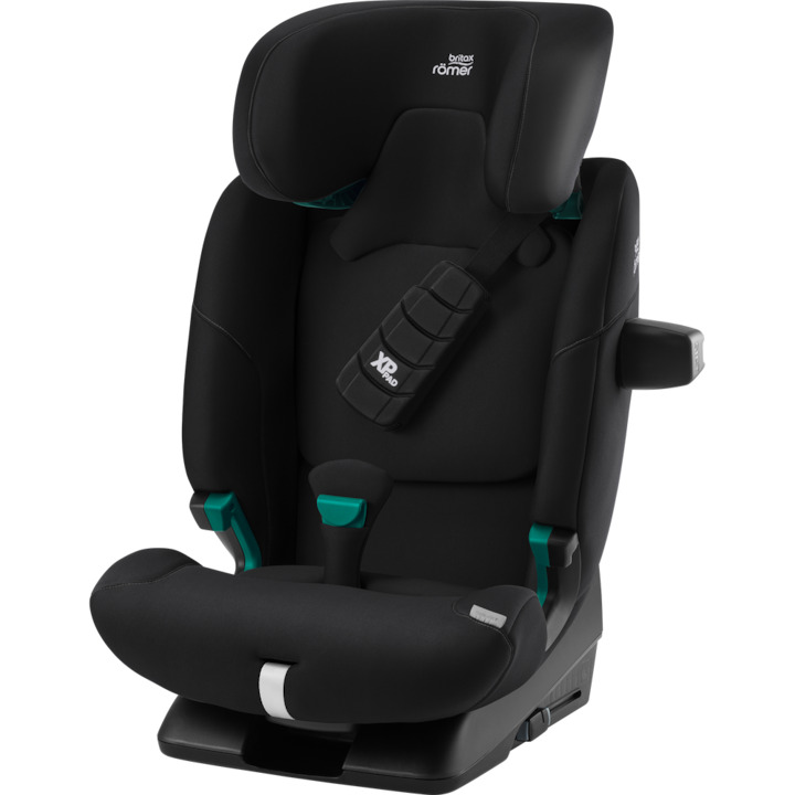 Детско столче за кола Britax Römer Advansafix Pro, 15 месеца - 12 години, с ISOFIX, Space Black